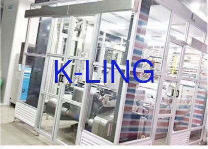 พื้นเอโป็กซี่ Laminar Flow Booth รับประกันสภาพแวดล้อมห้องสะอาดที่ว่างฝุ่น เหมาะสําหรับกระบวนการทดสอบและควบคุมการประกอบ