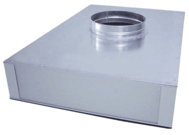 ท่ออากาศทิ้ง H14 HEPA กรองอากาศพร้อมฮู้ด, กรอบชุบสังกะสี 610x610x292 มม