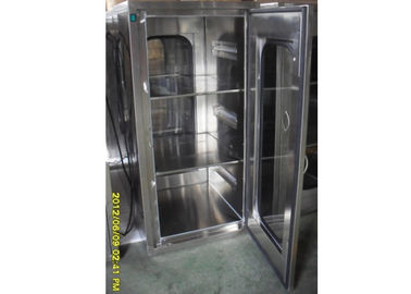 ห้องปฏิบัติการคลีนรูมผ่านกล่องพร้อมอุปกรณ์เชื่อมต่อ Mechinaical / อุปกรณ์ห้องสะอาด
