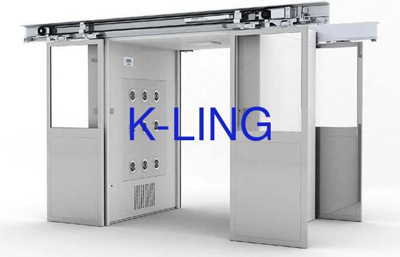 อวกาศ Cleanroom Walk - ผ่านห้องอาบน้ำ HEPA กรองแล้ว