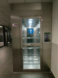 ISO8 Class Clean Room Air Shower Tunnel กับ H13 HEPA Filter ประตูบานสวิงเดี่ยว