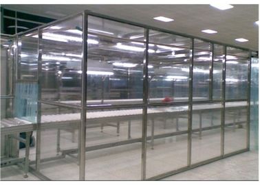 บูธห้องคลีนวอลล์ฝุ่นฟรีสำหรับบรรจุภัณฑ์อาหารรับประกัน 1 ปี