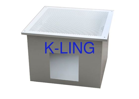 อุปทานอากาศบริสุทธิ์ผงเคลือบเหล็กแผ่นกรอง HEPA สำหรับโรงงานอิเล็กทรอนิกส์