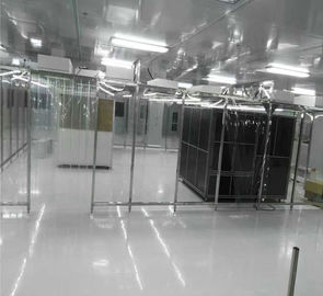 ตู้พีวีซี ISO6 Laminar Flow Softwall Clean Booth พร้อม Mini-Pleats HEPA Filter