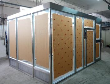 ห้องแล็บโดยเฉพาะ Class 100 Modular Clean Room พร้อมตัวกรอง HEPA / ผนังม่านพลาสติก