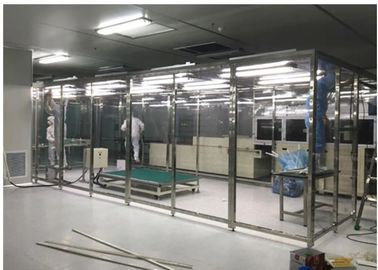Softwall Class 10000 Clean Room พร้อมไฟ LED / ตู้จ่ายไฟ