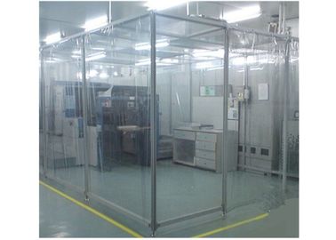 Modular Softwall Clean Room ม่านไฟฟ้าพลาสติกป้องกันไฟฟ้าสถิต