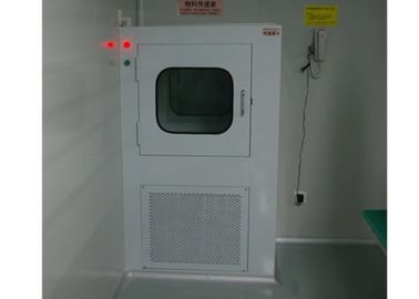 Electronic Interlock Air Shower Pass กล่องผงเหล็กเคลือบวัสดุ