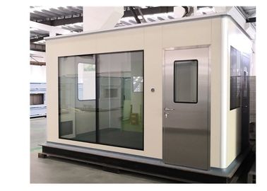 แผงแซนวิชที่กันไฟได้ Softwall Clean Booth พร้อมประตูเหล็ก Airtight