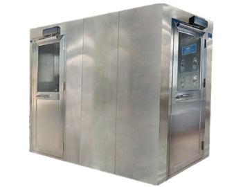 Custom Tunnel Three Side Blowing Air Shower Room พร้อมระบบควบคุมการเหนี่ยวนำเดิน