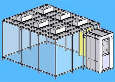 ห้องปลอดฝุ่น Softwall ปลอดฝุ่น Class 100000 พร้อม FFU