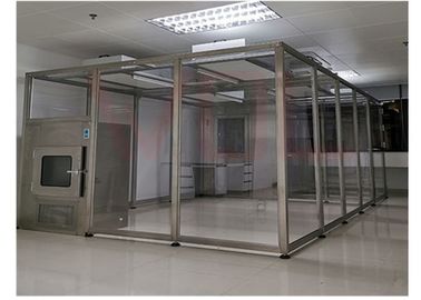 SUS 304 Frame Transparent Class 10,000 Softwall Clean Room