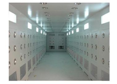 30 m / s Air Shower Tunnel สำหรับสินค้าตู้เหล็กเคลือบ SUS