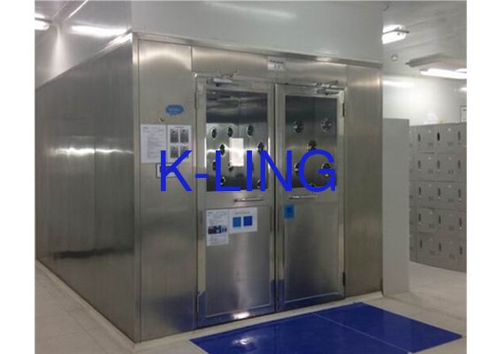 ปรับแต่งความเร็วปรับได้ SUS201 Cleanroom Air Shower