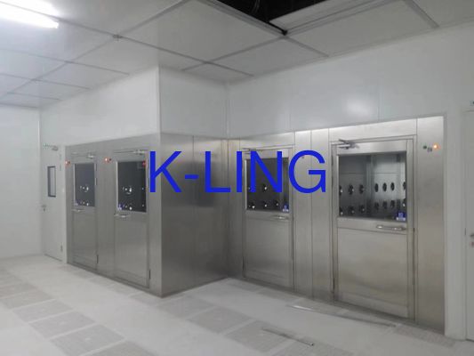 GMP 25m / S Air Shower Clean Room พร้อมฟิลเตอร์ประสิทธิภาพสูง