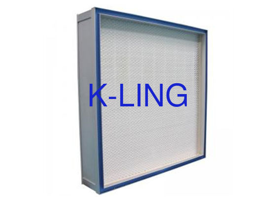 Medical GMP Gel Seal EN 1822 H13 / H14 ระบบกรอง HEPA สำหรับห้องสะอาด