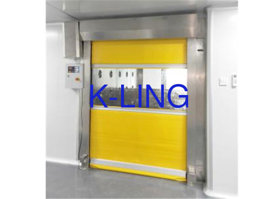 อุโมงค์อาบน้ำประตูเลื่อนความเร็วสูงสำหรับคนและวัสดุ