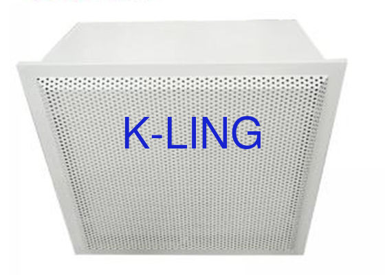 Cleanroom Hepa Filter Terminal Box Class 10000 สำหรับโรงงานอิเล็กทรอนิกส์