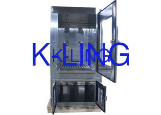 ชั้นยืนแอร์อาบน้ำผ่านกล่องผ่าน 380V / 50HZ สามด้านพัด