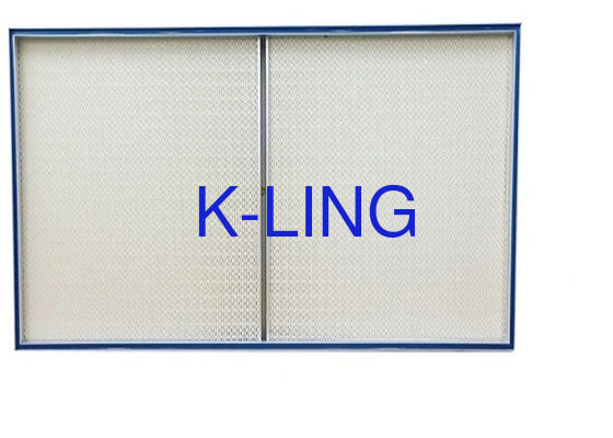 GMP Clean Room Gel Seal แผ่นกรอง HEPA สำหรับ HVAC Air Purification Ventilated System